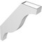 Ekena Millwork 4-in. W x 24-in. D x 32-in. H Funston Architectural Grade PVC Knee Brace BRCP04X24X32FST - alternate 3